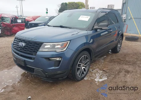 2018 Ford Explorer Sport from USA, damaged, VIN 1FM5K8GT1JGA25167